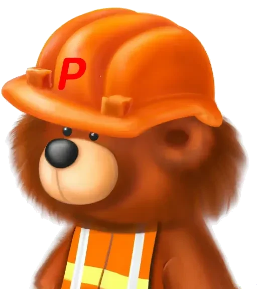 Ginger Bear — the PascoCloud mascot