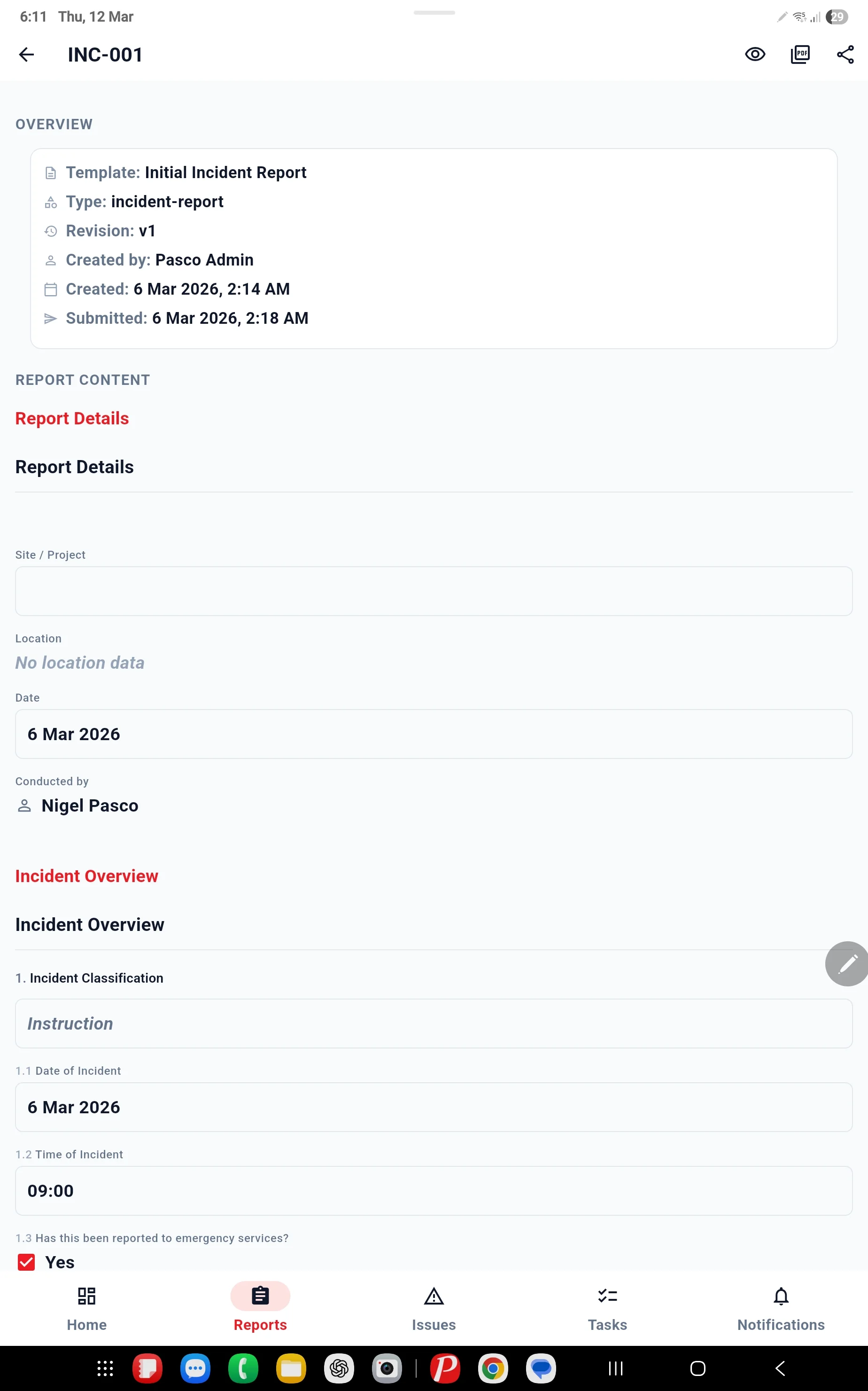 PascoCloud mobile app
